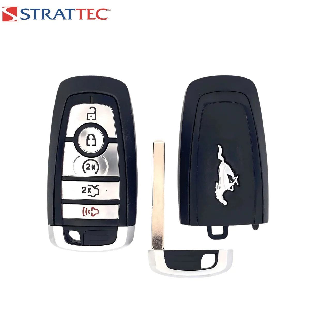 Strattec - Ford New OEM 2023-2024 Mustang Smart Key 5B Remote Start,Trunk FCCID, M3N-A3C108397 PN# 5945957 Strattec - Ford New OEM 2023-2024 Mustang Smart Key 5B Remote Start/Trunk FCCID: M3N-A3C108397 PN# 5945957 - Image 1