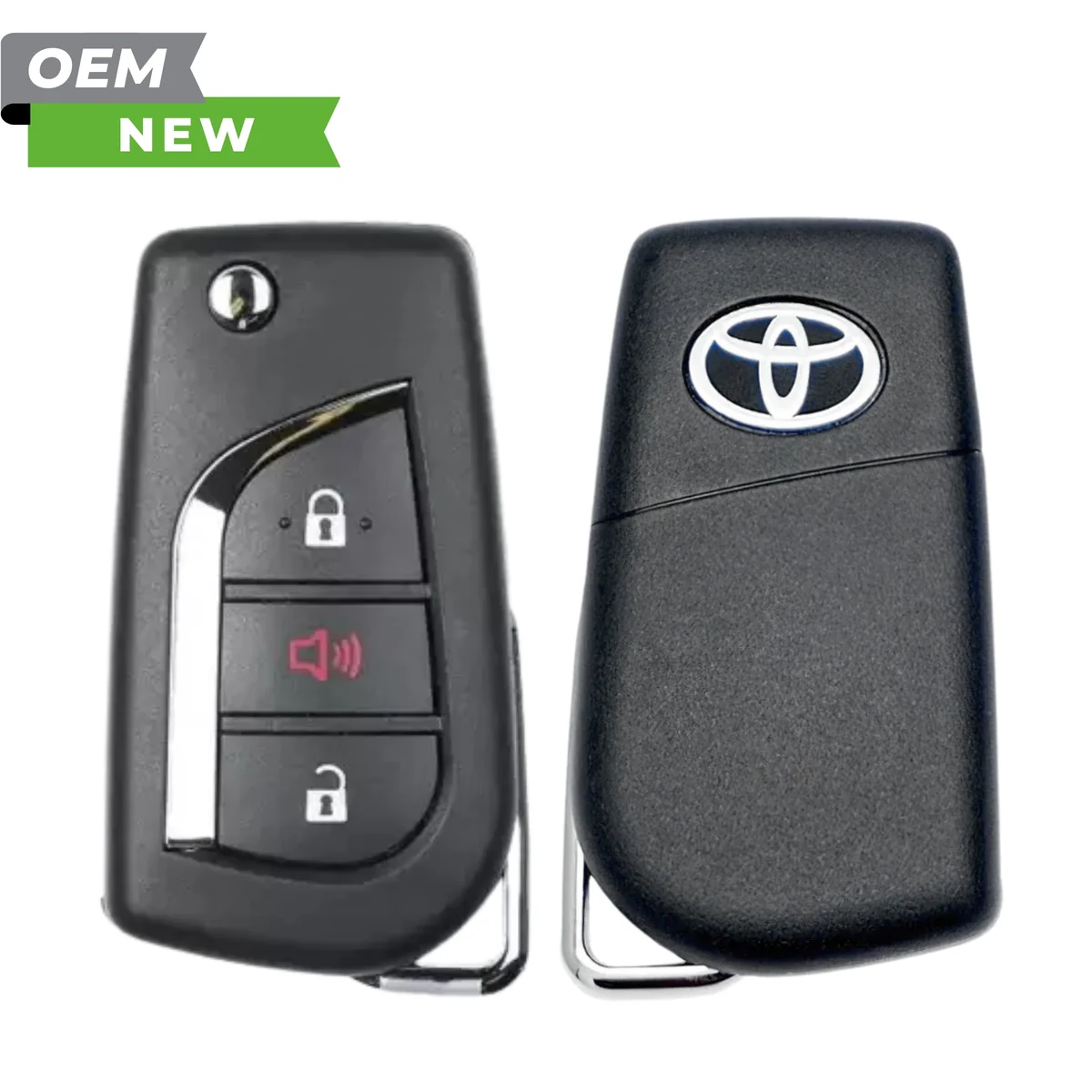 Toyota New OEM 2020-2021 C-HR, Remote Flip Key 3B FCCID, M0ZB3F2F2L PN# 89070-10082 Toyota New OEM 2020-2021 C-HR, Remote Flip Key 3B FCCID: M0ZB3F2F2L PN# 89070-10082 - Image 1