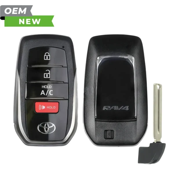 Toyota New OEM 2024 RAV4 Prime Smart Key 4B A/C FCCID: HYQ14FBX PN# 8990H-42A40