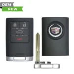 Cadillac New OEM 2008-2013 CTS, DTS, STS Smart Key 4B (Driver 1) FCCID: M3N5WY7777A PN# 25946298