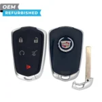 Cadillac Refurbished 2015-2016 SRX Smart Key 5B Hatch/Remote Start FCCID: HYQ2AB PN# 13598528