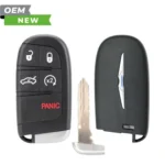Chrysler New OEM 2015-2023 300 Smart Key 5B Trunk/Remote Start FCCID: M3M-40821302 PN# 68394191AA