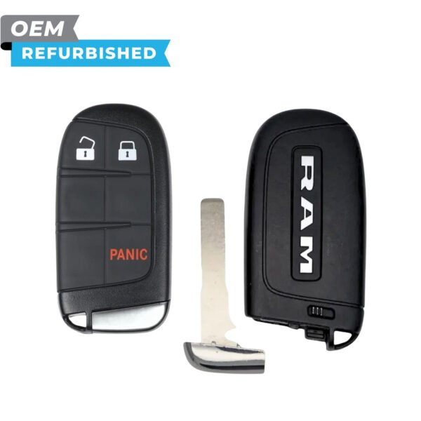 Dodge Refurbished OEM 2022-2023 Ram Promaster Smart Key 3 Button FCCID: M3N-40821302 PN# 7FF23LXHAB