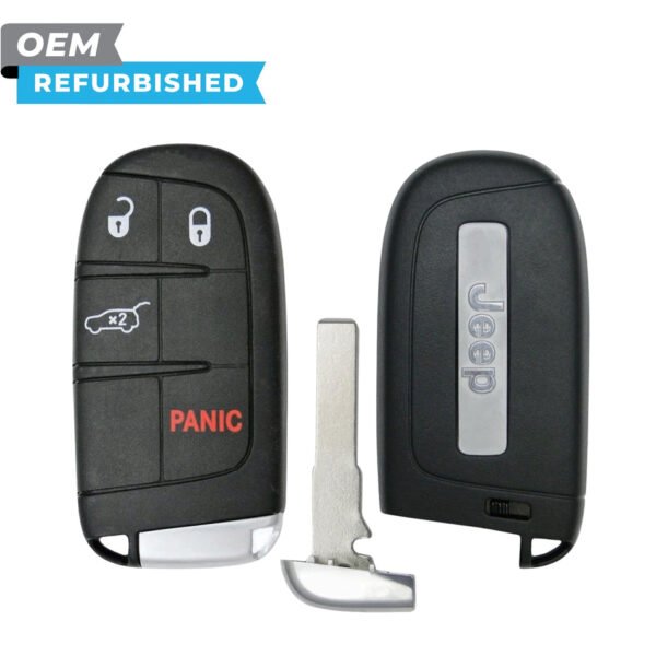 Jeep Refurbished 2017-2022 Compass Smart Key 4B Hatch FCCID: M3N-40821302 PN# 68250341AB