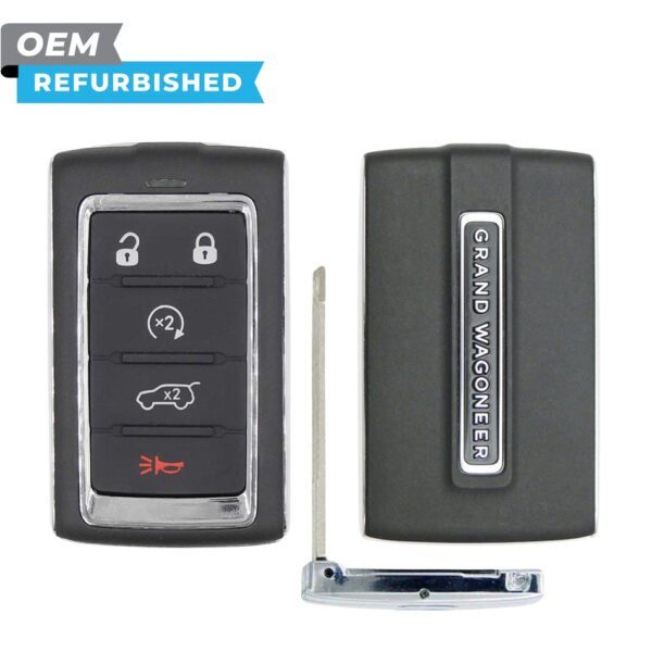 Jeep Refurbished 2024 Wagoneer, Grand Wagoneer Smart Key 5B Remote Start/Hatch FCCID: 2BAHD-KFW1 PN# 68577131AA