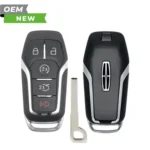 Lincoln New OEM 2013-2017 MKC, MKX, MKZ, Nautilus Smart Key 5B Trunk/Remote Start FCCID: M3N-A2C31243300 PN# 5923898 164-R7991