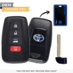 Toyota Locked OEM 2020-2022 Avalon Hybrid, Smart Key 4B Trunk FCCID: HYQ14FBC-0351 PN# 8990H-07080