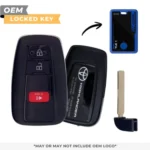 Toyota Locked OEM 2021-2023 Highlander Smart Key 3B FCCID: HYQ14FLA PN# 8990H-0E360