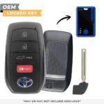 Toyota Locked OEM 2021-2024 Venza, Smart Key 4B Hatch FCCID: HYQ14FBX PN# 8990H-48050, 8990H-48051